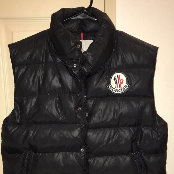 moncler black vest moncler black vest